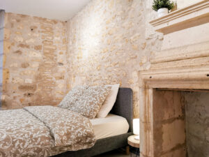 Vue de la Chambre Lit Double - Appartement Ma Douce Charente